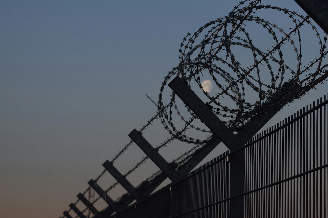 Fence at the southern border